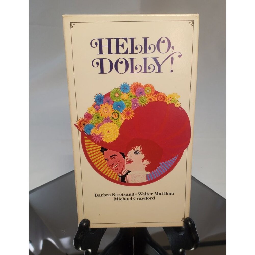 Hello Dolly VHS Tape 1991 Barba Streisand Walter Matthau
